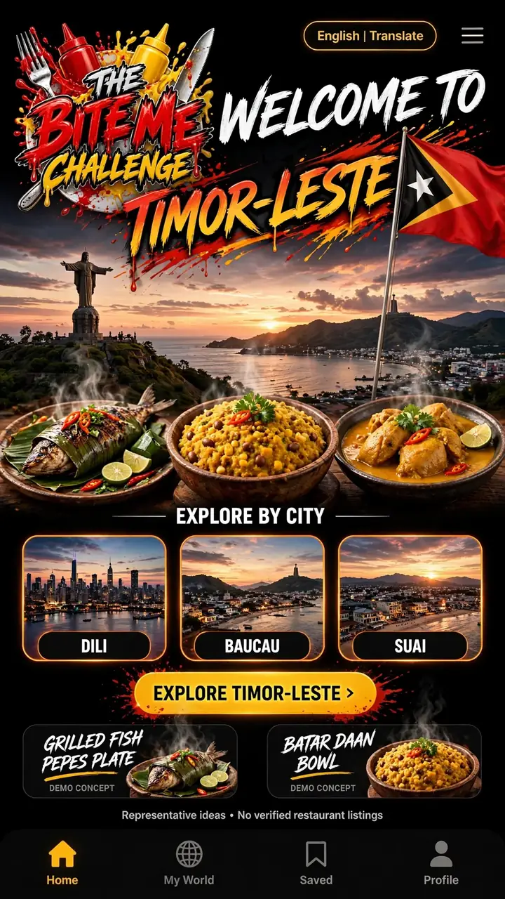 Welcome to Timor-Leste — The Bite Me Challenge