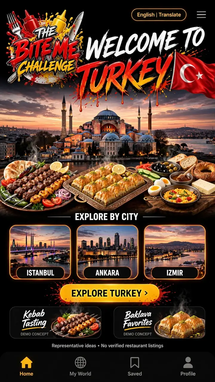 Welcome to Turkey — The Bite Me Challenge