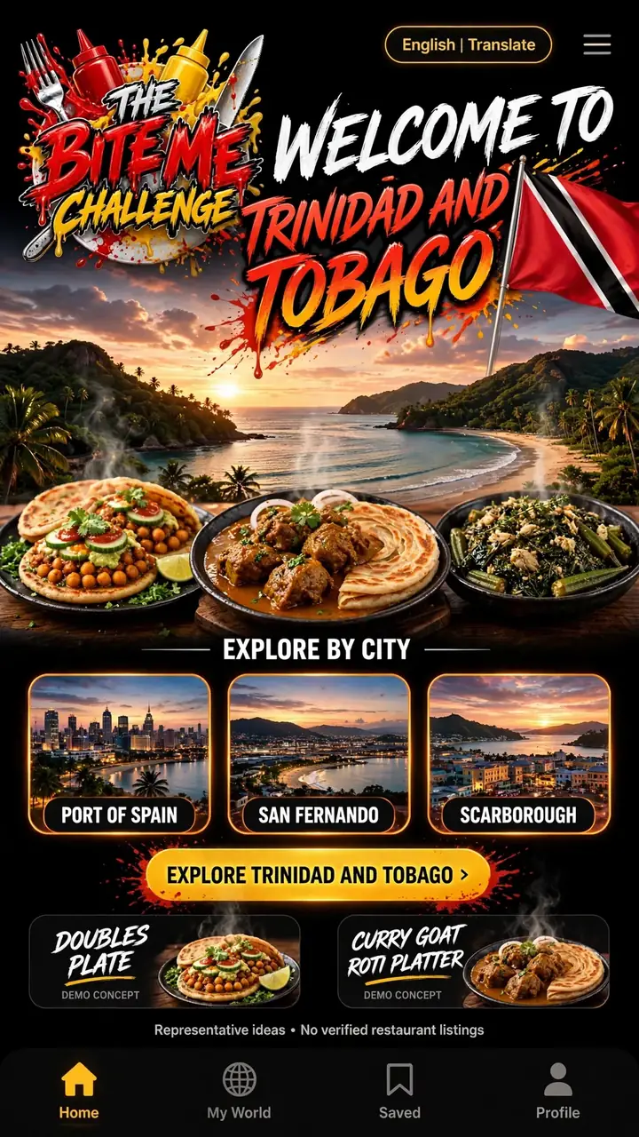 Welcome to Trinidad and Tobago — The Bite Me Challenge