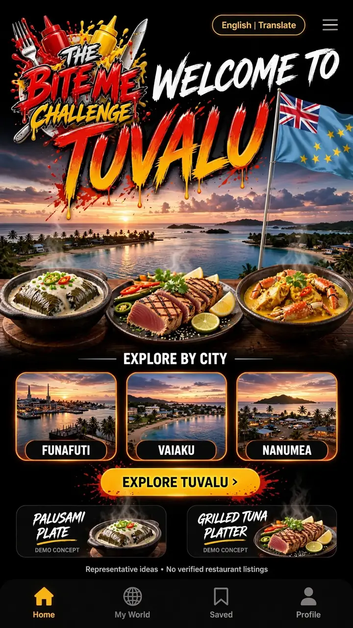 Welcome to Tuvalu — The Bite Me Challenge