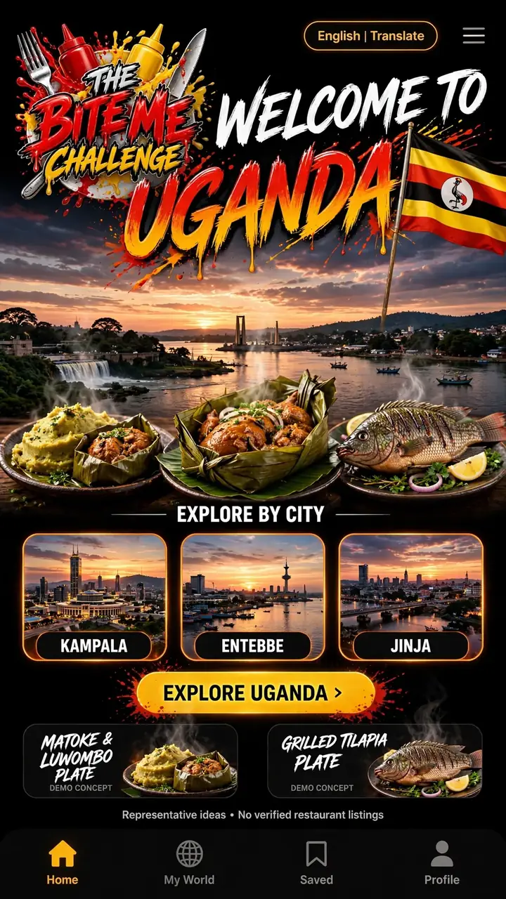Welcome to Uganda — The Bite Me Challenge