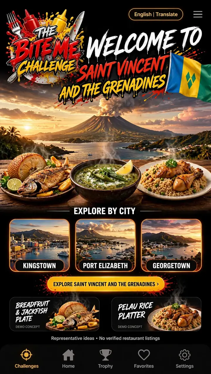 Welcome to Saint Vincent and the Grenadines — The Bite Me Challenge