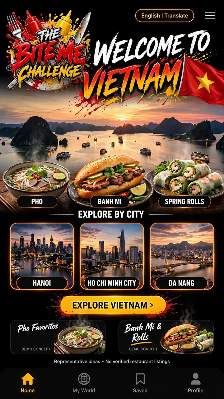 Welcome to Vietnam — The Bite Me Challenge