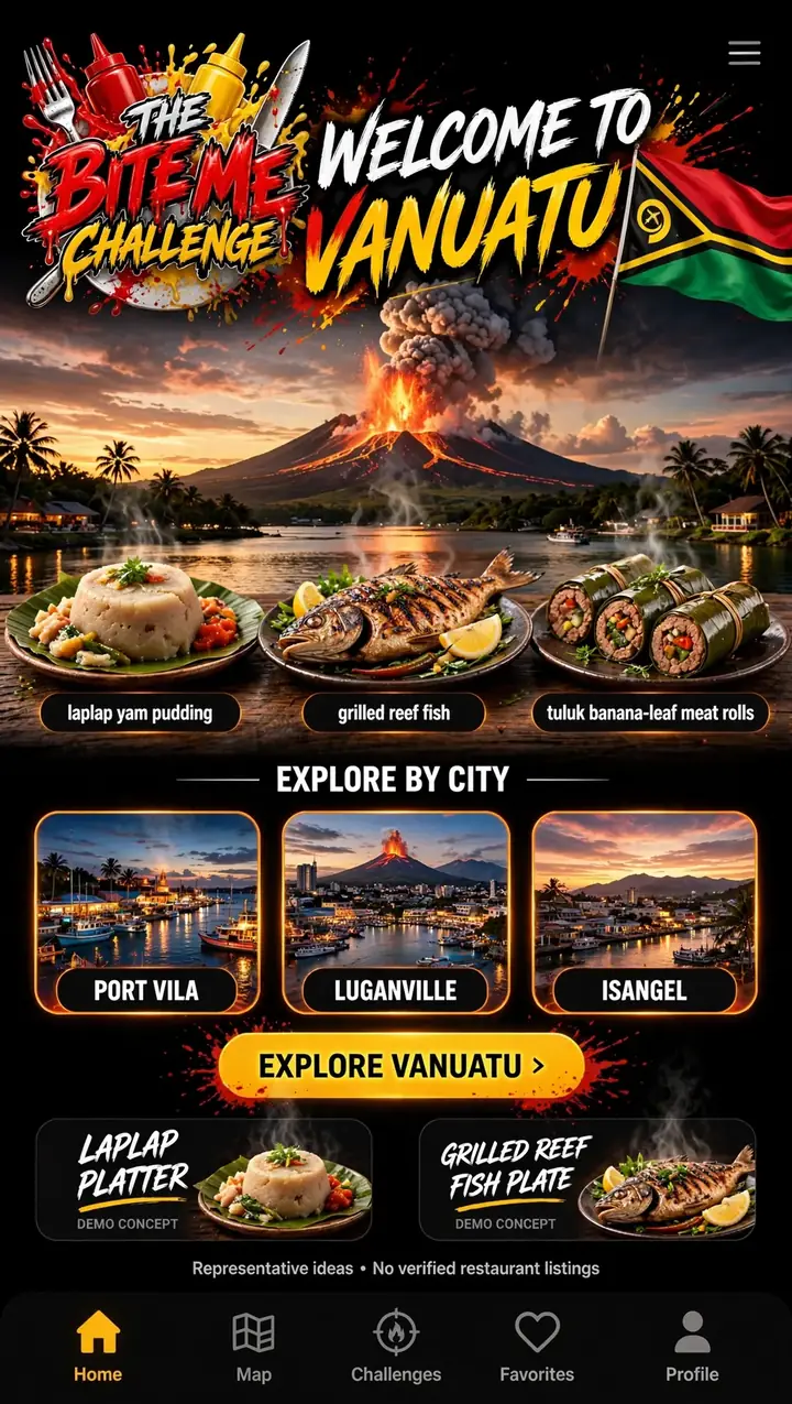 Welcome to Vanuatu — The Bite Me Challenge
