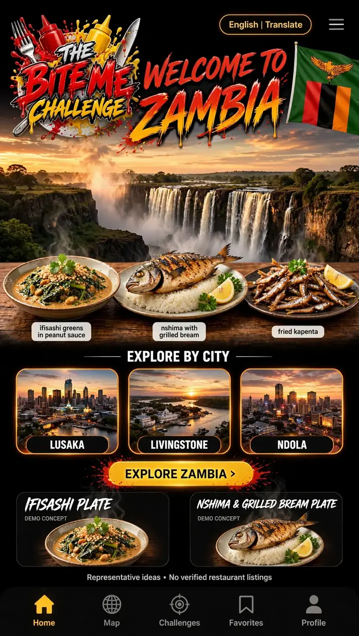 Welcome to Zambia — The Bite Me Challenge