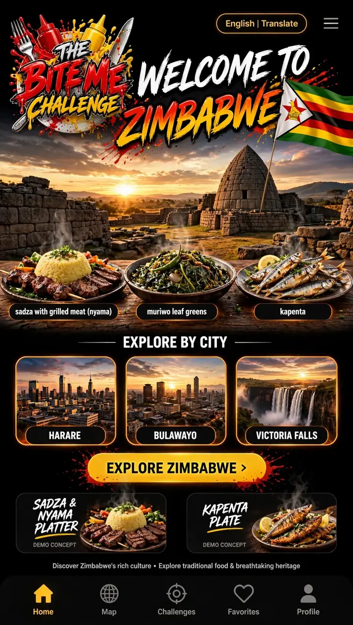 Welcome to Zimbabwe — The Bite Me Challenge