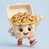 Halal platter character