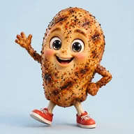 Jerk chicken character