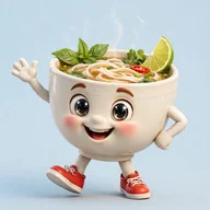 Pho bowl character