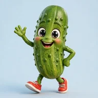 Deli pickle character