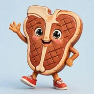 Steak character