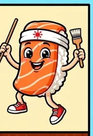 Wasabi the sushi